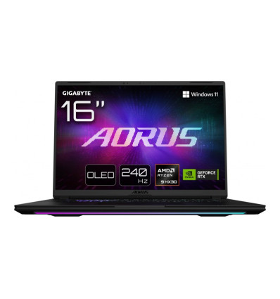 Gigabyte AORUS Master 16 6YJM5ESE64SH Ryzen 9 9955HX3D RTX 5080 32GB RAM 1TB SSD