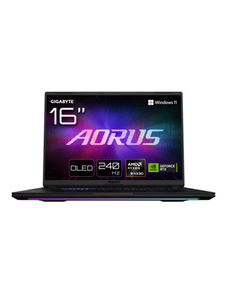 Gigabyte AORUS Master 16 6YJM5ESE64SH Ryzen 9 9955HX3D RTX 5080 32GB RAM 1TB SSD