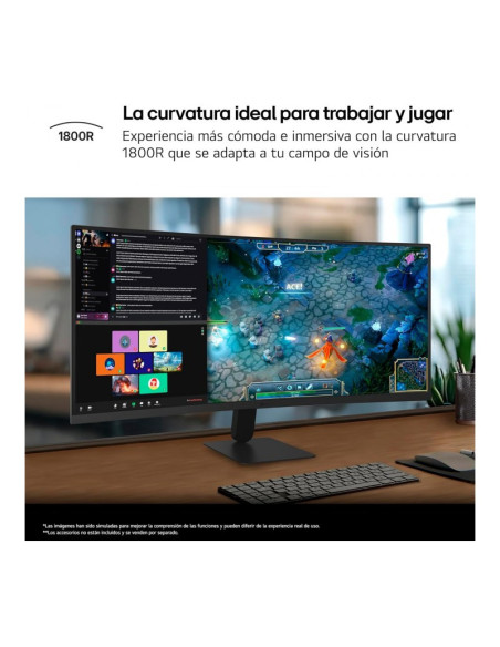 LG 34U601B-B - Monitor 34" UWQHD VA 120Hz