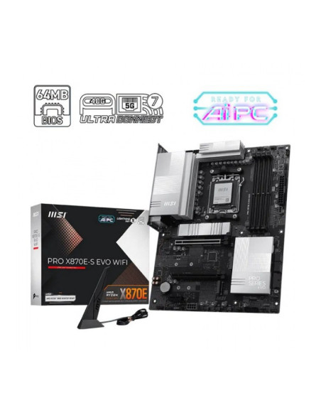 MSI Pro X870E-S Evo WiFi Socket AM5 ATX