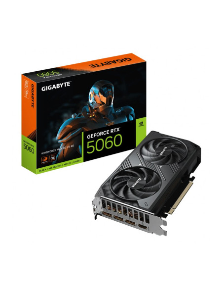 Gigabyte GeForce RTX 5060 WindForce MAX OC v2 8GB GDDR7 DLSS4.5