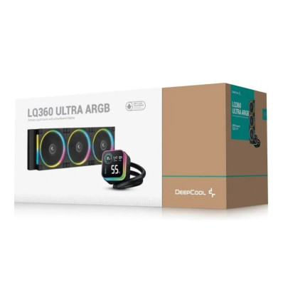 DeepCool LQ360 Ultra ARGB 360mm Refrigeración líquida PC