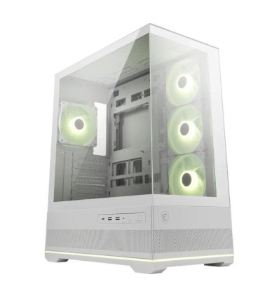 MSI MAG Pano M110R Blanca Micro-ATX Caja para PC