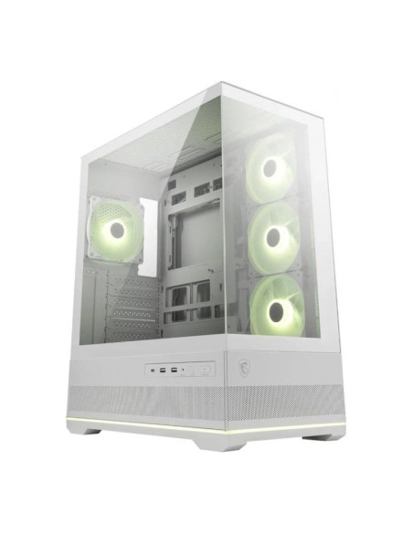 MSI MAG Pano M110R Blanca Micro-ATX Caja para PC