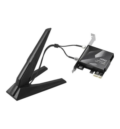 Tarjeta de red PCIe MSI Herald WiFi 7 BE9400 + Bluetooth 5.4