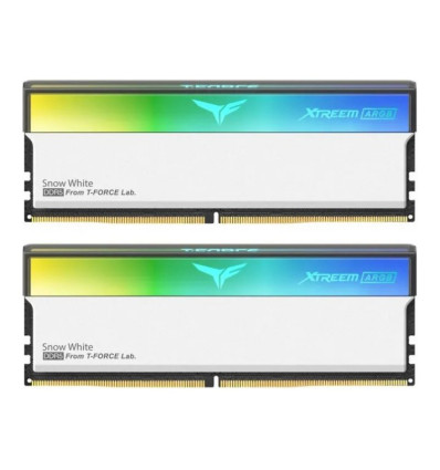 TeamGroup T-Force Xtreem aRGB 32GB (2x16GB) DDR5 6000Mhz CL30 Blanca