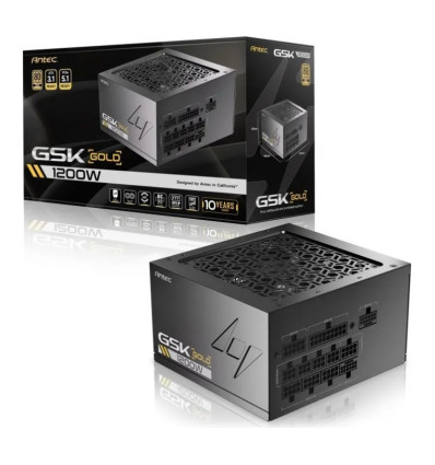 Antec GSK1200 ATX 3.1 (PCIe 5.1) Fuente de alimentación 1200W
