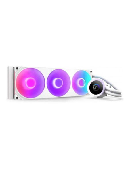 NZXT Kraken Plus 360 RGB Blanca 360mm Refrigeración líquida PC