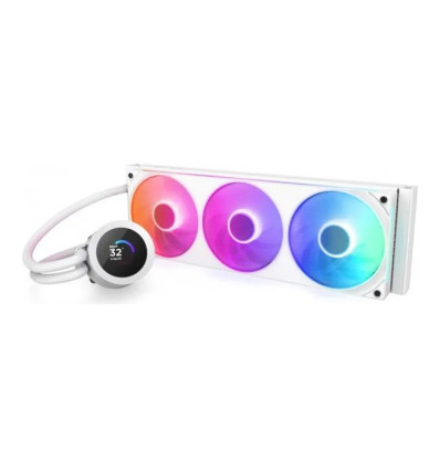 NZXT Kraken Plus 360 RGB Blanca 360mm Refrigeración líquida PC