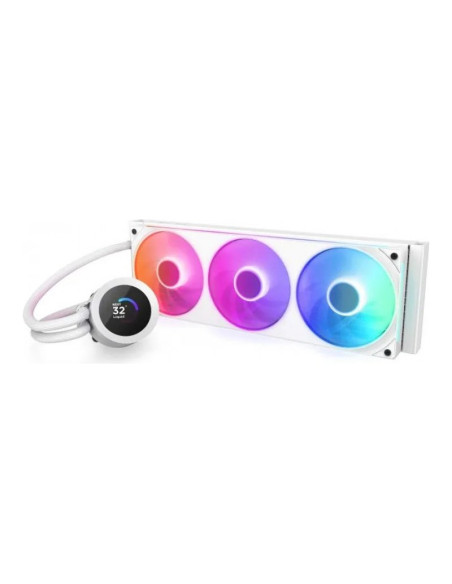 NZXT Kraken Plus 360 RGB Blanca 360mm Refrigeración líquida PC