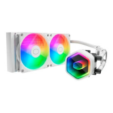 Cooler Master MasterLiquid 240 Core II aRGB Blanca 240mm Refrigeración líquida PC