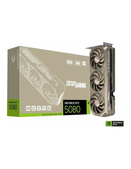 Zotac GeForce RTX 5080 Solid Core OC 20th Anniversary Edition 16GB DDR7 DLSS4