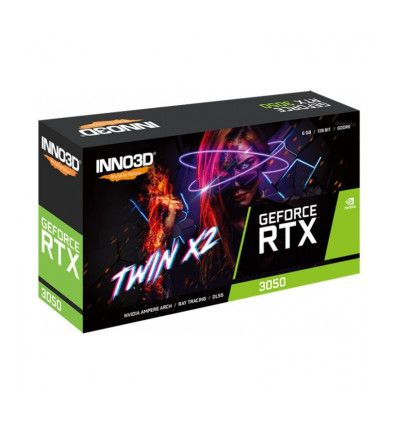 Inno3D GeForce RTX 3050 Twin X2 v2 6GB GDDR7