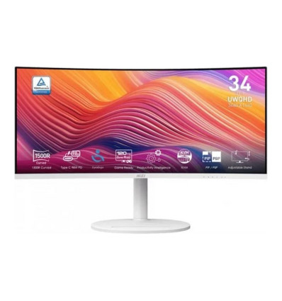 MSI Modern MD342CQPW 34" Ultra Wide QHD 120Hz