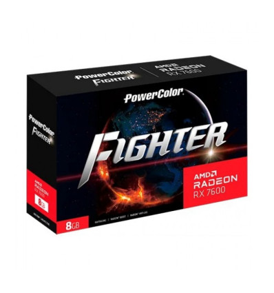 PowerColor Radeon RX 7600 Fighter V2 8GB GDDR6