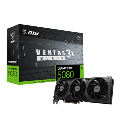 MSI GeForce RTX 5080 Ventus 3X OC 16GB GDDR7