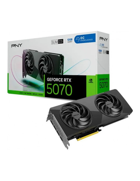 PNY GeForce RTX 5070 Slim Dual Slot OC 12GB GDDR7 DLSS4