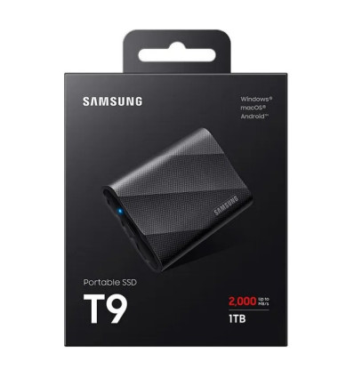 Disco SSD Externo Samsung T9 1TB