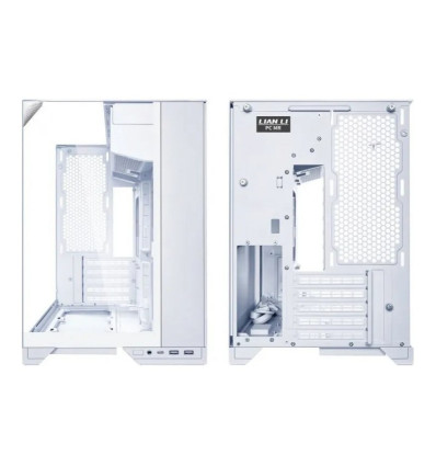 Lian Li O11 Vision-M Blanca Micro-ATX Caja para PC