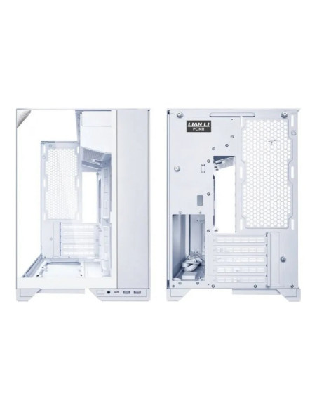 Lian Li O11 Vision-M Blanca Micro-ATX Caja para PC