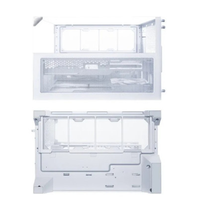 Lian Li O11 Vision-M Blanca Micro-ATX Caja para PC