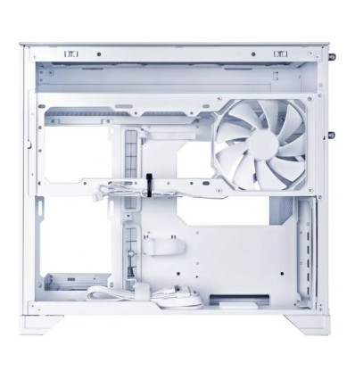 Lian Li O11 Vision-M Blanca Micro-ATX Caja para PC