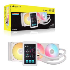 Corsair iCUE Link TITAN II 360 RX LCD Blanca Refrigeración líquida PC