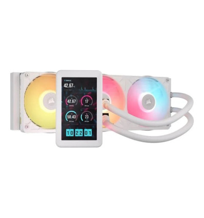 Corsair iCUE Link TITAN II 360 RX LCD Blanca Refrigeración líquida PC