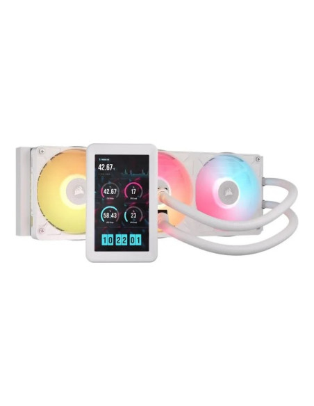 Corsair iCUE Link TITAN II 360 RX LCD Blanca Refrigeración líquida PC