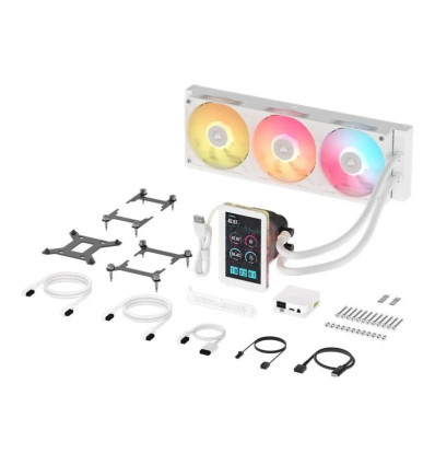 Corsair iCUE Link TITAN II 360 RX LCD Blanca Refrigeración líquida PC