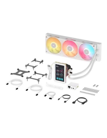 Corsair iCUE Link TITAN II 360 RX LCD Blanca Refrigeración líquida PC