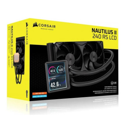 Corsair Nautilus II 240 RS LCD Refrigeración líquida PC