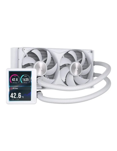 Corsair Nautilus II 240 RS LCD Blanca Refrigeración líquida PC