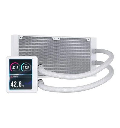 Corsair Nautilus II 240 RS LCD Blanca Refrigeración líquida PC
