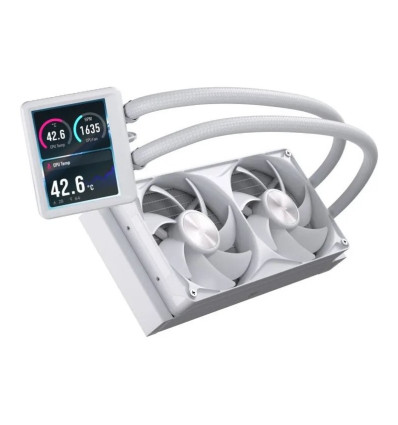 Corsair Nautilus II 240 RS LCD Blanca Refrigeración líquida PC