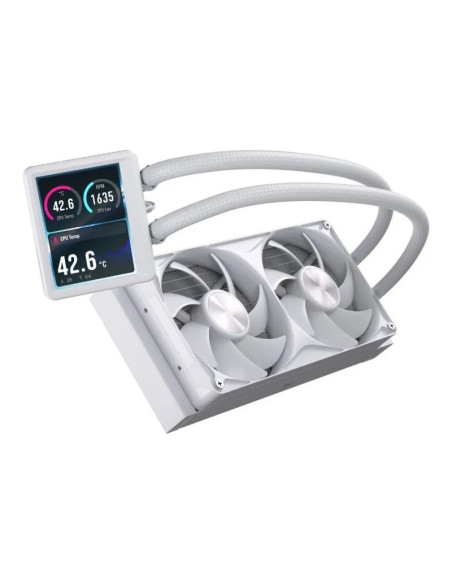 Corsair Nautilus II 240 RS LCD Blanca Refrigeración líquida PC