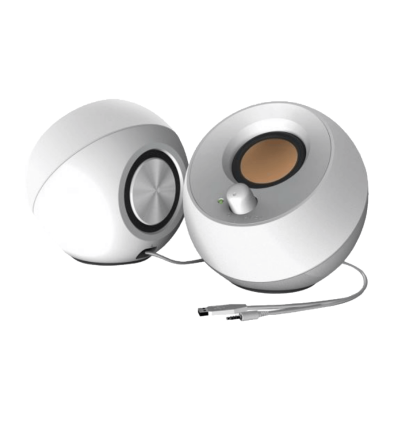 ALTAVOCES CREATIVE PEBBLE 2.0 USB BLANCO