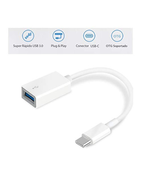 ADAPTADOR TP-LINK UC400 USB-C 3.0 A USB-A