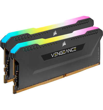 MEMORIA CORSAIR 16GB (2*8) DDR4 3200 RGB PRO SL BL