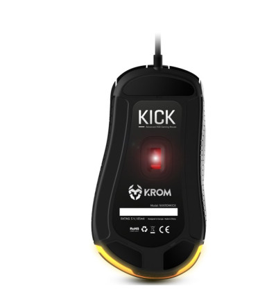 Krom Kick -  Comprar ratón gaming 12000 DPI Negro