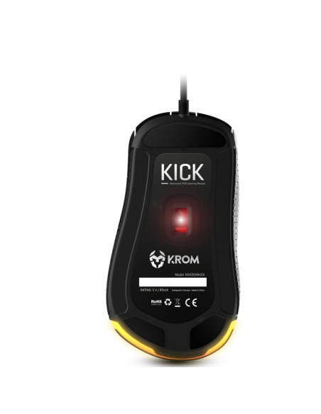Krom Kick -  Comprar ratón gaming 12000 DPI Negro