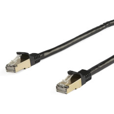 Cable de red STARTECH 10m Cat 6a STP Negro