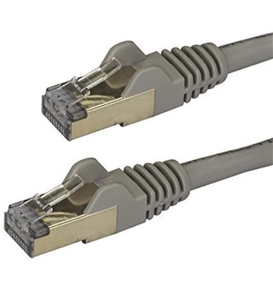 Cable de red STARTECH 2m Cat 6a STP Gris