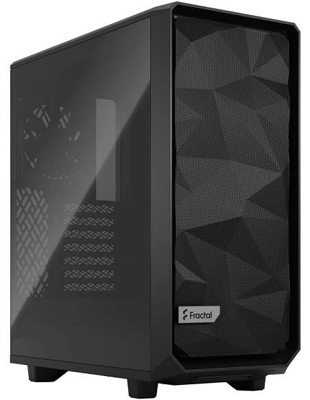 Caja para Ordenador Fractal Design Meshify 2 Compact Negro Cristal Templado