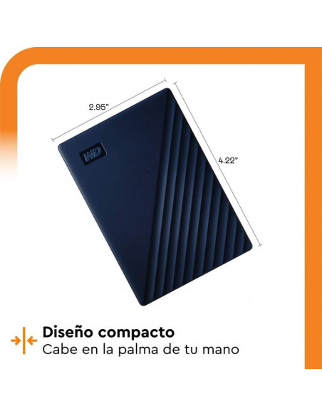Disco Duro Externo WD My Passport for Mac 4TB A