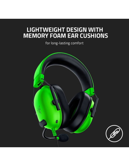 Auriculares Razer Blackshark V2 X Verde