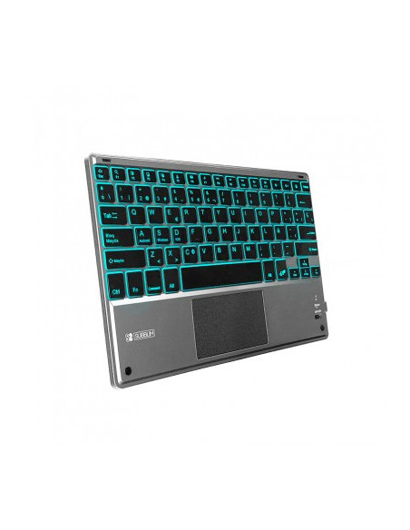 Teclado Bluetooth Subblim Smart Backlit Grey