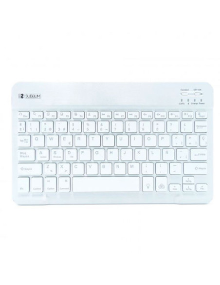 SUBBLIM SMART BACKLIT BT Silver - Comprar Teclado Bluetooth
