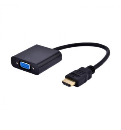 Adaptador Gembird HDMI a VGA + 3.5 mm audio