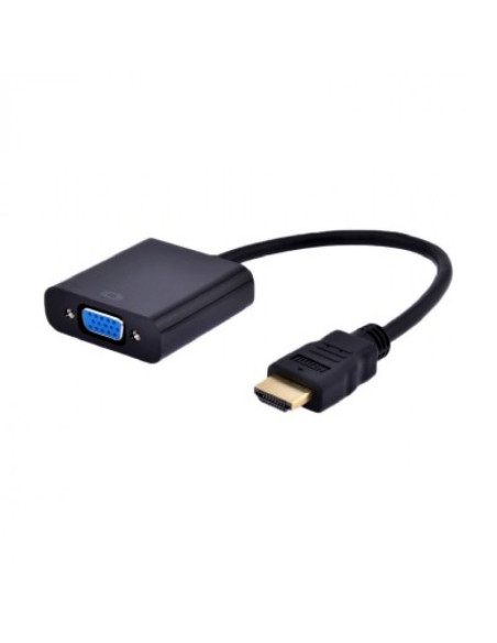 Adaptador Gembird HDMI a VGA + 3.5 mm audio